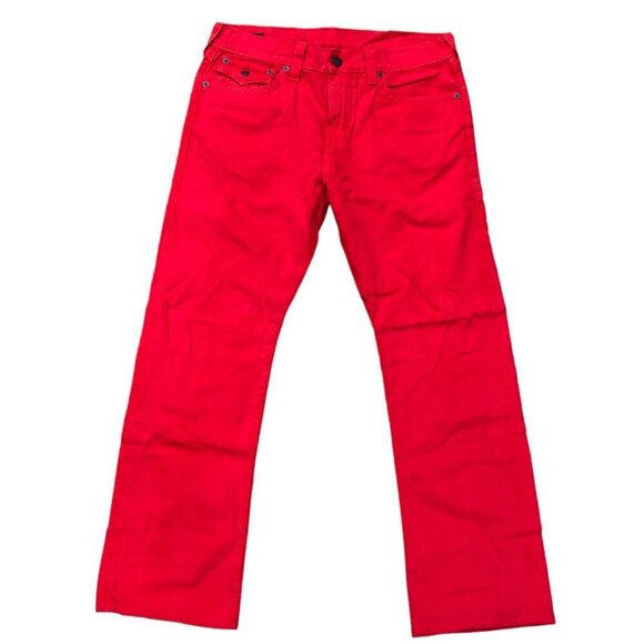 True Religion Jeans Size 34 RICKY Red - Picture 9 of 9